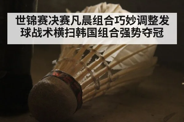 世锦赛决赛凡晨组合巧妙调整发球战术横扫韩国组合强势夺冠